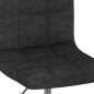 vidaXL Esszimmerstühle 2 Stk. Drehbar Schwarz Stoff vidaXL Esszimmerstühle 2 Stk. Drehbar Schwarz Stoff