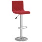 vidaXL Barhocker 2 Stk. Weinrot Samt vidaXL Barhocker 2 Stk. Weinrot Samt
