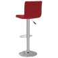 vidaXL Barhocker 2 Stk. Weinrot Samt vidaXL Barhocker 2 Stk. Weinrot Samt
