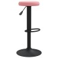 vidaXL Barhocker 2 Stk. Rosa Samt vidaXL Barhocker 2 Stk. Rosa Samt