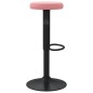 vidaXL Barhocker 2 Stk. Rosa Samt vidaXL Barhocker 2 Stk. Rosa Samt