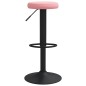 vidaXL Barhocker 2 Stk. Rosa Samt vidaXL Barhocker 2 Stk. Rosa Samt