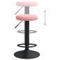 vidaXL Barhocker 2 Stk. Rosa Samt vidaXL Barhocker 2 Stk. Rosa Samt