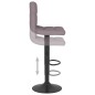 vidaXL Barhocker 2 Stk. Taupe Stoff vidaXL Barhocker 2 Stk. Taupe Stoff