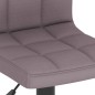 vidaXL Barhocker 2 Stk. Taupe Stoff vidaXL Barhocker 2 Stk. Taupe Stoff