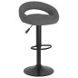vidaXL Barhocker 2 Stk. Dunkelgrau Samt vidaXL Barhocker 2 Stk. Dunkelgrau Samt