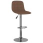 vidaXL Barhocker 2 Stk. Braun Stoff vidaXL Barhocker 2 Stk. Braun Stoff