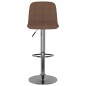 vidaXL Barhocker 2 Stk. Braun Stoff vidaXL Barhocker 2 Stk. Braun Stoff