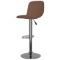 vidaXL Barhocker 2 Stk. Braun Stoff vidaXL Barhocker 2 Stk. Braun Stoff