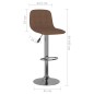 vidaXL Barhocker 2 Stk. Braun Stoff vidaXL Barhocker 2 Stk. Braun Stoff