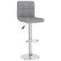 vidaXL Barhocker Hellgrau Stoff vidaXL Barhocker Hellgrau Stoff
