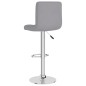 vidaXL Barhocker Hellgrau Stoff vidaXL Barhocker Hellgrau Stoff