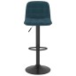 vidaXL Barhocker 2 Stk. Blau Samt vidaXL Barhocker 2 Stk. Blau Samt