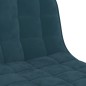 vidaXL Barhocker 2 Stk. Blau Samt vidaXL Barhocker 2 Stk. Blau Samt