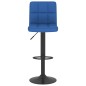 vidaXL Barhocker Blau Stoff vidaXL Barhocker Blau Stoff