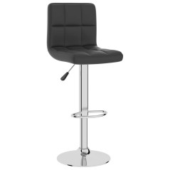vidaXL Barhocker Schwarz Kunstleder 