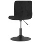 vidaXL Esszimmerstühle 2 Stk. Drehbar Schwarz Samt vidaXL Esszimmerstühle 2 Stk. Drehbar Schwarz Samt
