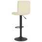 vidaXL Barhocker Creme Stoff vidaXL Barhocker Creme Stoff
