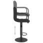 vidaXL Barhocker 2 Stk. Schwarz Stoff vidaXL Barhocker 2 Stk. Schwarz Stoff