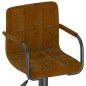 vidaXL Barhocker 2 Stk. Braun Samt vidaXL Barhocker 2 Stk. Braun Samt