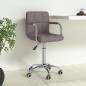 vidaXL Bürostuhl Drehbar Taupe Stoff vidaXL Bürostuhl Drehbar Taupe Stoff