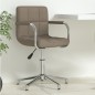 vidaXL Bürostuhl Drehbar Taupe Stoff vidaXL Bürostuhl Drehbar Taupe Stoff