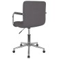 vidaXL Bürostuhl Drehbar Taupe Stoff vidaXL Bürostuhl Drehbar Taupe Stoff
