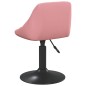 vidaXL Esszimmerstühle 4 Stk. Drehbar Rosa Samt vidaXL Esszimmerstühle 4 Stk. Drehbar Rosa Samt