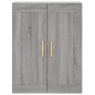 Highboard Grau Sonoma 69,5x34x180 cm Holzwerkstoff Highboard Grau Sonoma 69,5x34x180 cm Holzwerkstoff