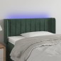 vidaXL LED Kopfteil Dunkelgrün 93x16x78/88 cm Samt vidaXL LED Kopfteil Dunkelgrün 93x16x78/88 cm Samt