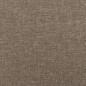 vidaXL Bettgestell ohne Matratze Taupe 120x200 cm Stoff vidaXL Bettgestell ohne Matratze Taupe 120x200 cm Stoff