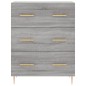 Highboard Grau Sonoma 69,5x34x180 cm Holzwerkstoff Highboard Grau Sonoma 69,5x34x180 cm Holzwerkstoff