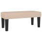 vidaXL Boxspringbett mit Matratze Cappuccino-Braun 80x200cm Kunstleder vidaXL Boxspringbett mit Matratze Cappuccino-Braun 80x200cm Kunstleder