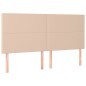 vidaXL Boxspringbett Matratze Cappuccino-Braun 160x200 cm Kunstleder vidaXL Boxspringbett Matratze Cappuccino-Braun 160x200 cm Kunstleder