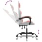 vidaXL Gaming-Stuhl Weiß und Rosa Kunstleder vidaXL Gaming-Stuhl Weiß und Rosa Kunstleder
