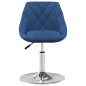 vidaXL Esszimmerstühle 2 Stk. Drehbar Blau Samt vidaXL Esszimmerstühle 2 Stk. Drehbar Blau Samt