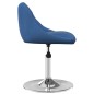 vidaXL Esszimmerstühle 2 Stk. Drehbar Blau Samt vidaXL Esszimmerstühle 2 Stk. Drehbar Blau Samt