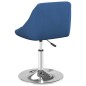 vidaXL Esszimmerstühle 2 Stk. Drehbar Blau Samt vidaXL Esszimmerstühle 2 Stk. Drehbar Blau Samt