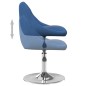 vidaXL Esszimmerstühle 2 Stk. Drehbar Blau Samt vidaXL Esszimmerstühle 2 Stk. Drehbar Blau Samt