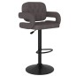 vidaXL Barhocker 2 Stk. Taupe Stoff vidaXL Barhocker 2 Stk. Taupe Stoff