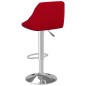 vidaXL Barhocker Weinrot Samt vidaXL Barhocker Weinrot Samt