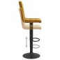 vidaXL Barhocker 2 Stk. Braun Samt vidaXL Barhocker 2 Stk. Braun Samt