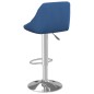 vidaXL Barhocker Blau Samt vidaXL Barhocker Blau Samt