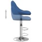 vidaXL Barhocker Blau Samt vidaXL Barhocker Blau Samt