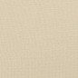 vidaXL Sessel mit Hocker Creme 60 cm Stoff vidaXL Sessel mit Hocker Creme 60 cm Stoff
