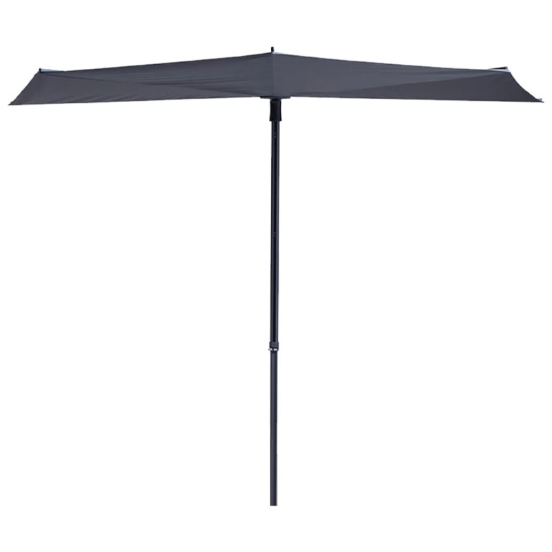 Madison Balkonschirm Sun Wave 270x150 cm Grau PAC3P014 Madison Balkonschirm Sun Wave 270x150 cm Grau PAC3P014