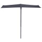 Madison Balkonschirm Sun Wave 270x150 cm Grau PAC3P014 Madison Balkonschirm Sun Wave 270x150 cm Grau PAC3P014