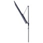 Madison Balkonschirm Sun Wave 270x150 cm Grau PAC3P014 Madison Balkonschirm Sun Wave 270x150 cm Grau PAC3P014
