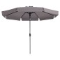 Madison Sonnenschirm Flores Luxe 300 cm Rund Taupe Madison Sonnenschirm Flores Luxe 300 cm Rund Taupe