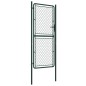 vidaXL Gartentor Stahl 100 x 200 cm Grün vidaXL Gartentor Stahl 100 x 200 cm Grün